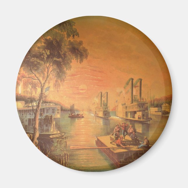 Mississippi River Magnet (Framsidan)