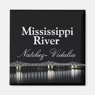 Mississippi River överbryggar - den Natchez Magnet