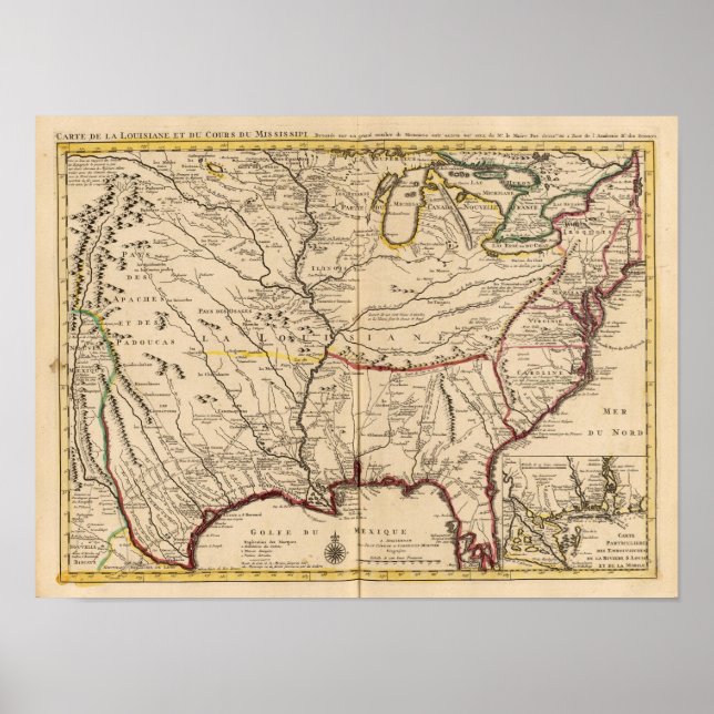 Mississippi River Poster (Framsidan)