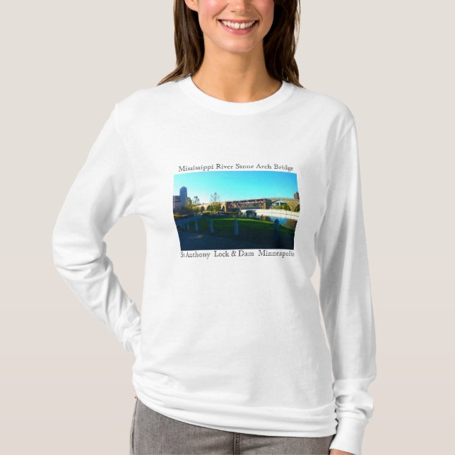 Mississippi River T-shirt (Framsida)