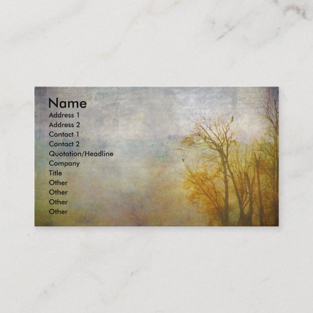 Mississippi River Visitkort (Framsida)