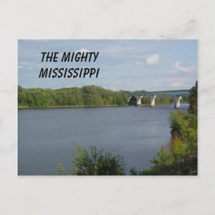 Mississippi River Vykort