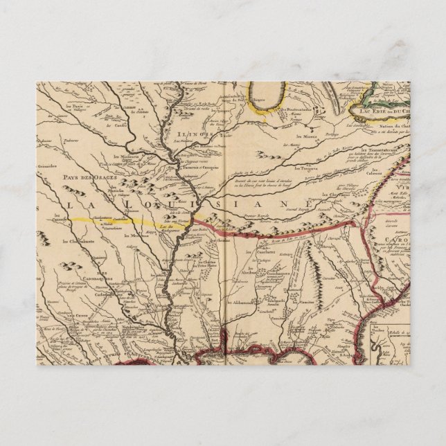 Mississippi River Vykort (Framsida)