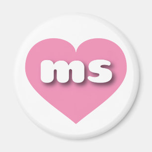 Mississippi rosa hjärta - I kärlek ms Magnet
