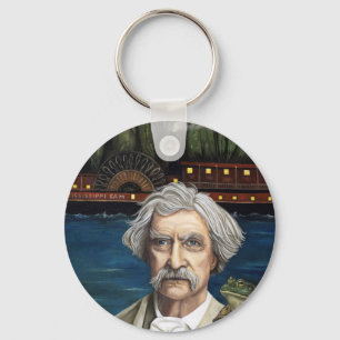 Mississippi Sam Aka Mark Twain Nyckelring