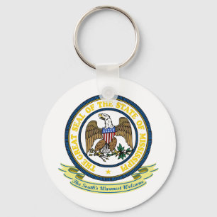 Mississippi Seal Nyckelring