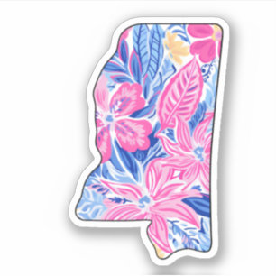 Mississippi - Sommarfästare - Lilly Inspired Klistermärken