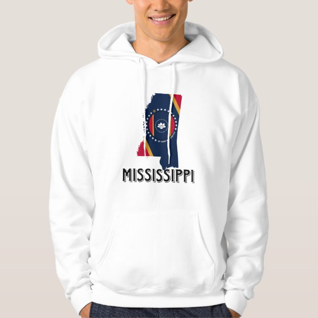  Mississippi State Pride Hoodie (Framsida)