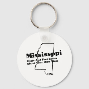 Mississippi State Slogan Nyckelring