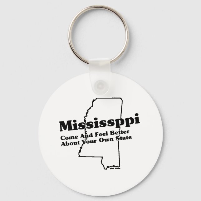 Mississippi State Slogan Nyckelring (Framsida)