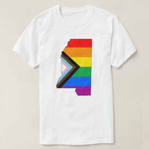 Mississippi State Stolthet HBTQ Framsteg Stolthet T Shirt