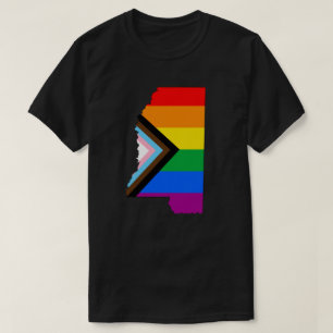 Mississippi State Stolthet HBTQ Framsteg Stolthet T Shirt