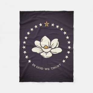 Mississippi Statlig flagga Fleecefilt