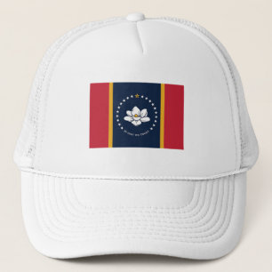 Mississippi Statlig flagga (nytt 2020) Keps