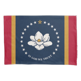 Mississippi Statlig flagga Print Patriotc