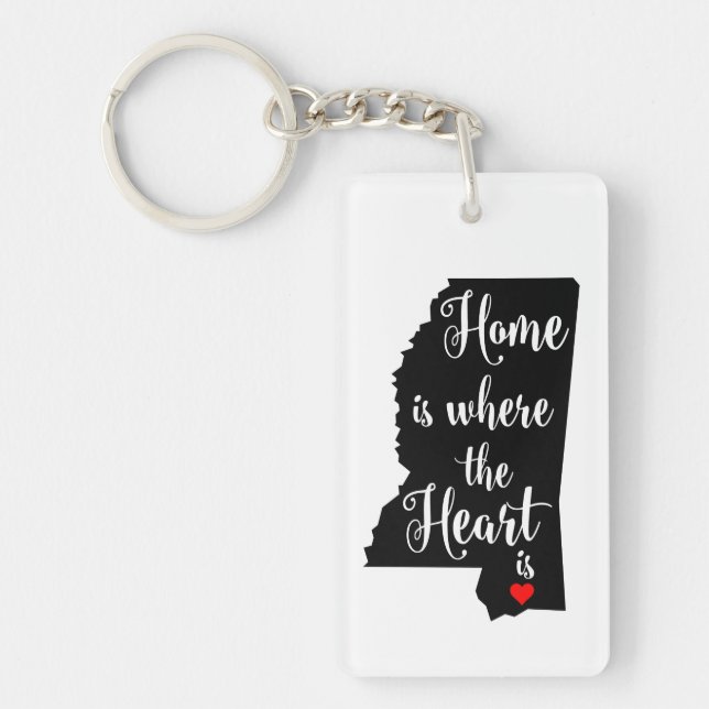 Mississippi statlig nyckelring (Framsidan)