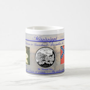 Mississippi statligt jubileums- kaffemugg