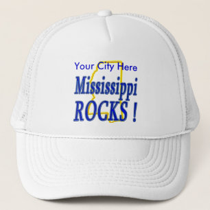 Mississippi stenar! truckerkeps