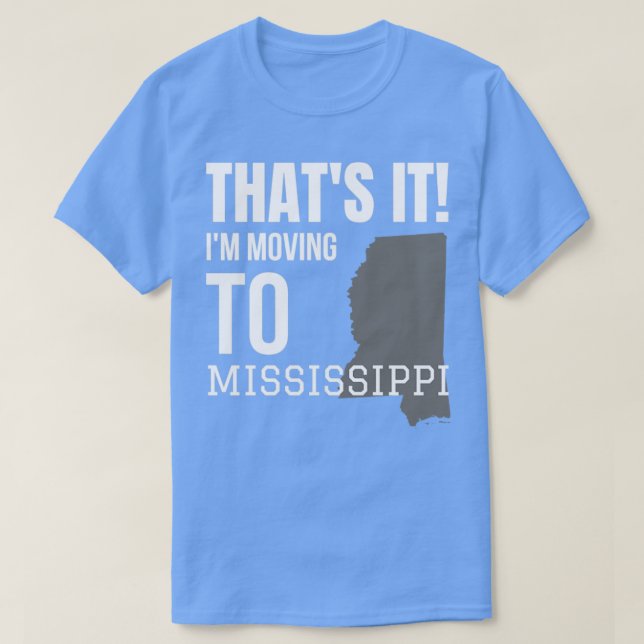 Mississippi T Shirt (Design framsida)