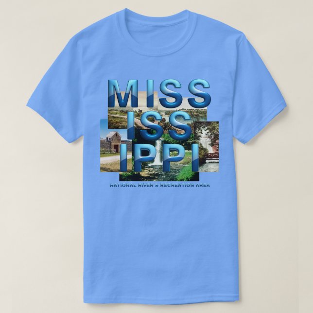 Mississippi T Shirt (Design framsida)
