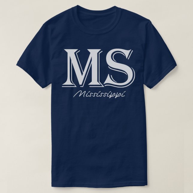 Mississippi T Shirt (Design framsida)