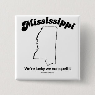 MISSISSIPPI - T-tröja a "MISSISSIPPI för STATLIG Knapp