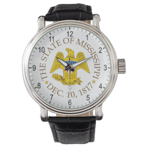 Mississippi-tecken Armbandsur