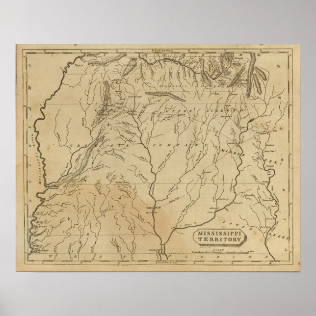 Mississippi Territorium 3 Poster (Framsidan)