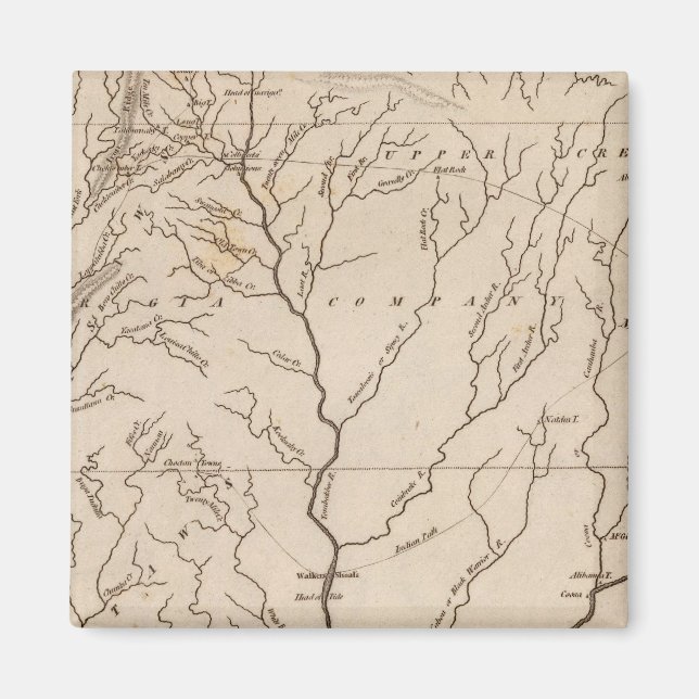 Mississippi Territorium 4 Magnet (Framsidan)