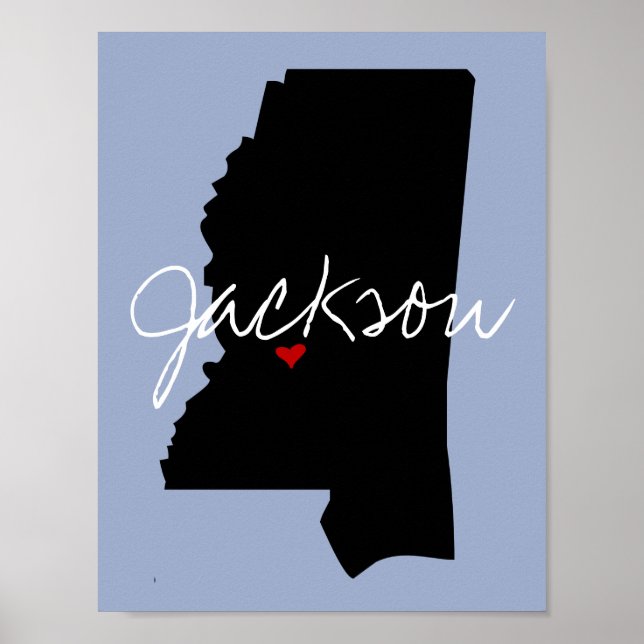 Mississippi Town Poster (Framsidan)