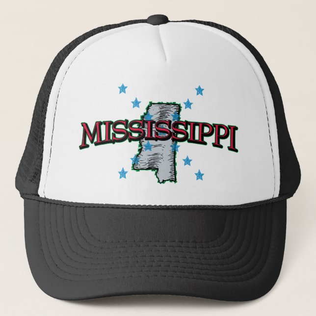 Mississippi Truckerkeps (Framsida)
