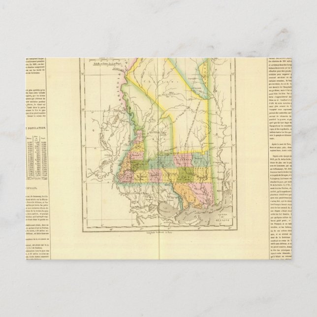 Mississippi US Vykort (Framsida)