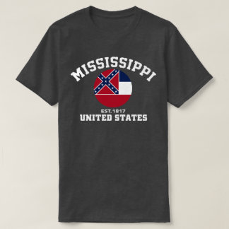 Mississippi USA Est. 1817 patriotiska skjorta för T Shirt