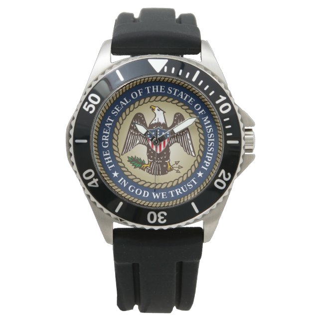 Mississippi (USA-staten) Armbandsur (Framsida)
