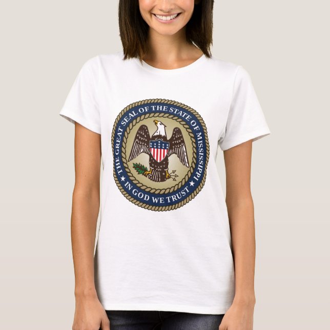 Mississippi (USA-staten) T Shirt (Framsida)