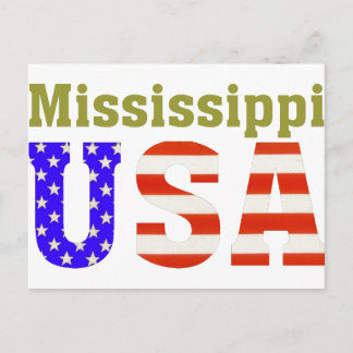 Mississippi USA! Vykort