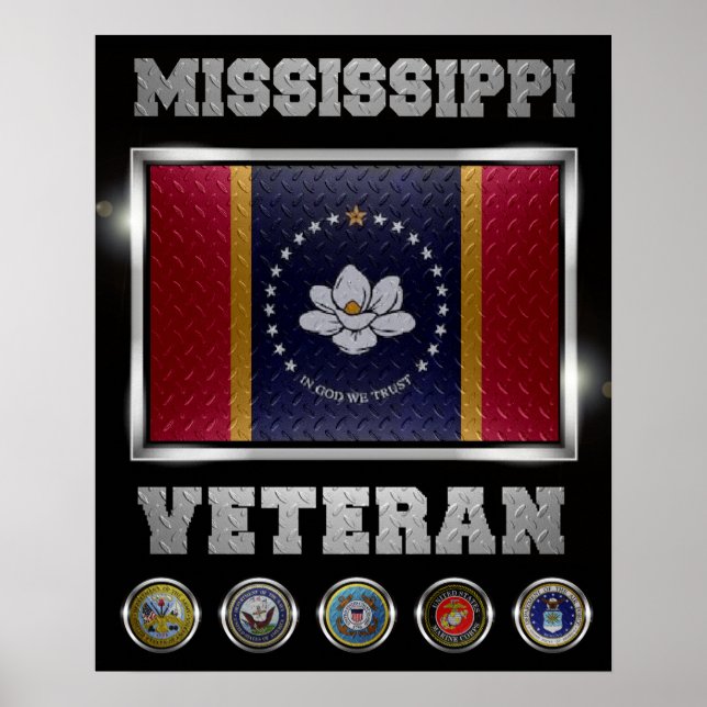 Mississippi Veteran poster (Framsidan)