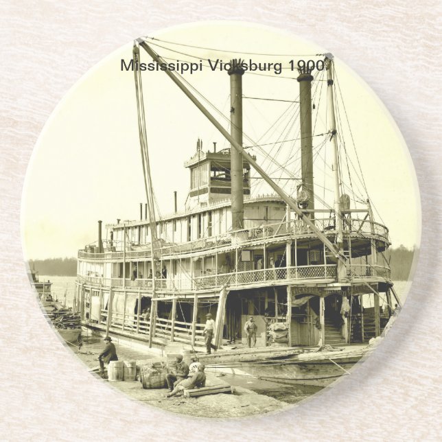 Mississippi Vicksburg Underlägg (Framsidan)