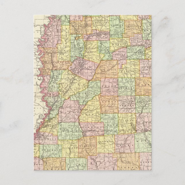 Mississippi Vykort (Framsida)