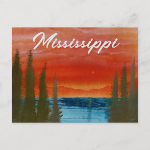 Mississippi Vykort
