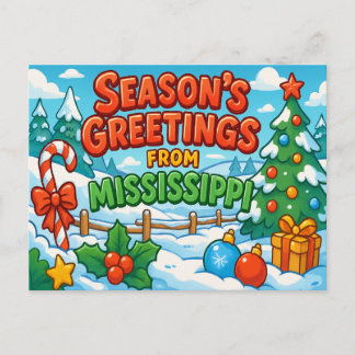 MISSISSIPPI Vykort