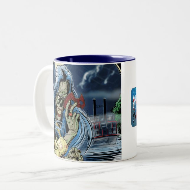 Mississippi Zombie kaffe mugg (Framsida vänster)