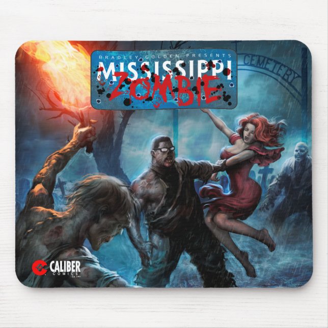 Mississippi Zombie V2-design musmatta (Framsidan)
