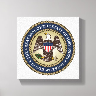 Mississippis försegling canvastryck