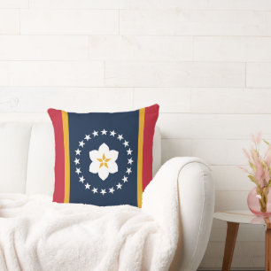 Mississippis statsflagga: Amerikas magnolia Kudde