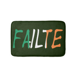 Misslyckad övertäckning av iriska Flagga Badrumsmatta