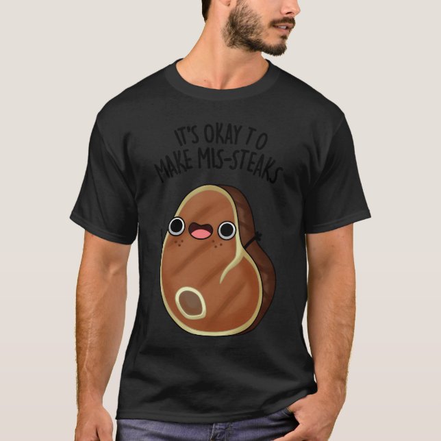 Misslyckade Steaks matflicka T Shirt (Framsida)