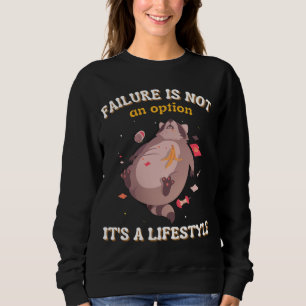 Misslyckande är inte ett alternativ utan ett livss t shirt