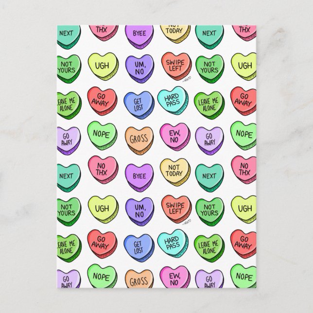 Misslyckande för alla hjärtans vykort (Framsida)