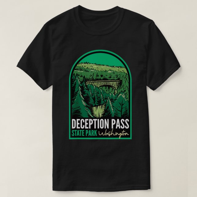 Misslyckande i delstatsparken Washington T Shirt (Design framsida)